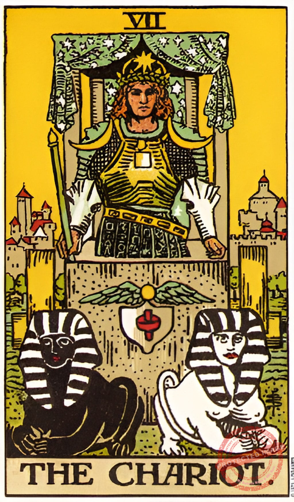 таро карта колесницата