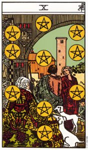 десетка пентакли