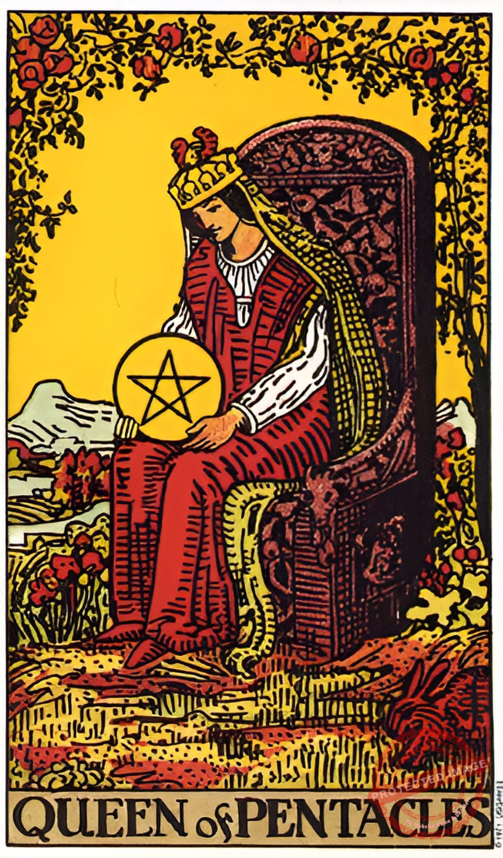 кралица пентакли