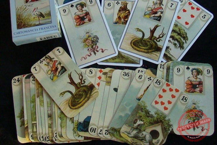 Гадаене с карти Ленорман-Детелина
