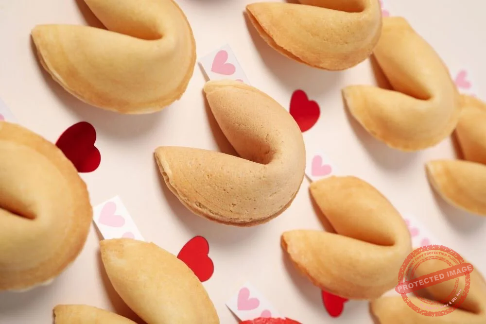 любовна бисквитка с късметче