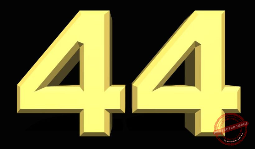 Вибрация 44 или числото 44