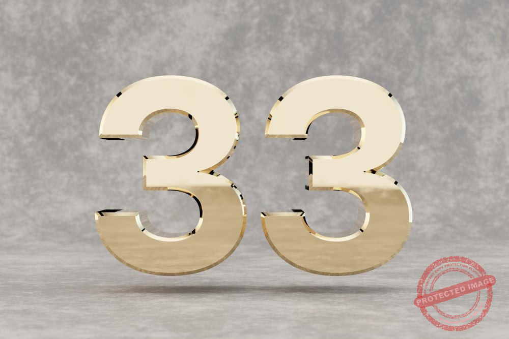 Вибрация 33 или числото 33