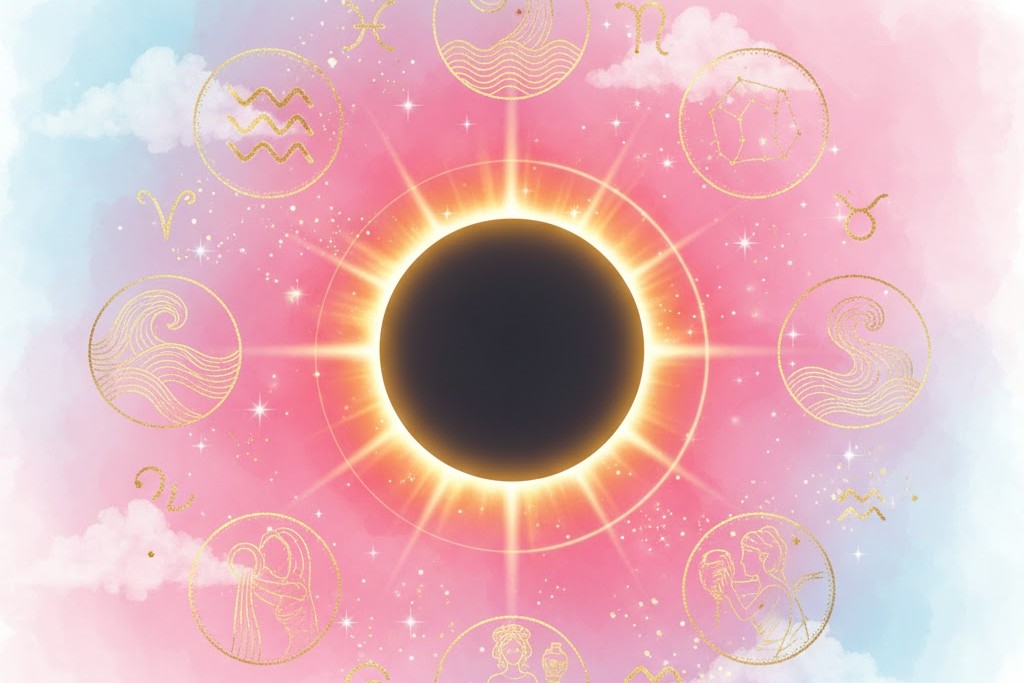 Слънчевото затъмнение във Водолей на 17 февруари 2026 преобръща играта за 7 зодии