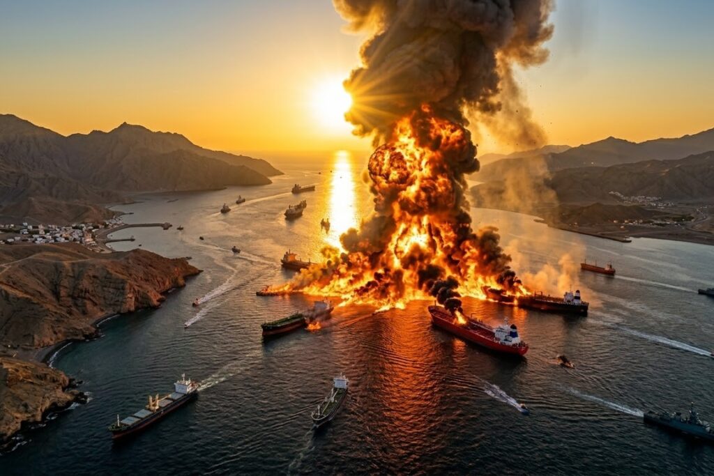 Пророчествата за края на дните: Войната в Персийския залив, Проливът Хормуз и разкриването на Месията