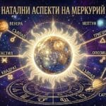 Натални аспекти на Меркурий