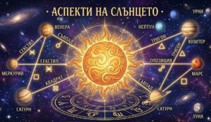 Натални Аспекти на Слънцето