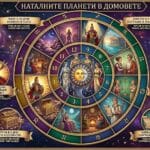 Наталните планети в домовете