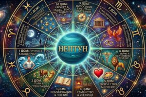 Нептун в домовете