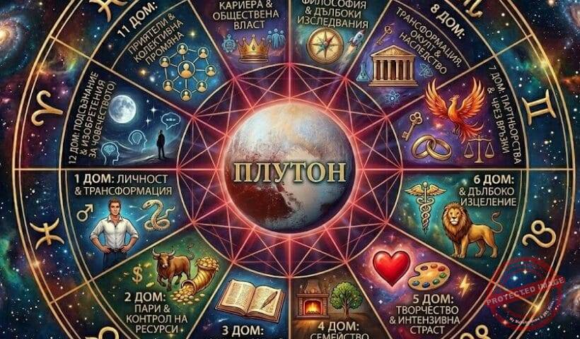 Плутон в домовете