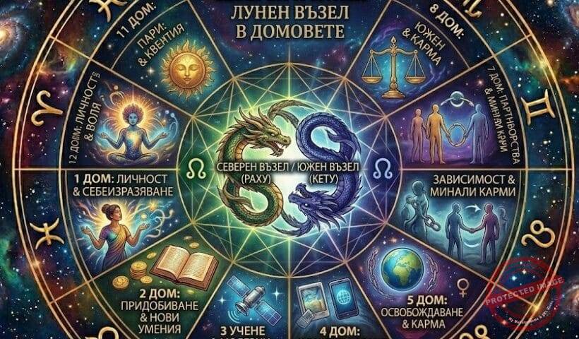 Северен и Южен Лунен възел в домовете