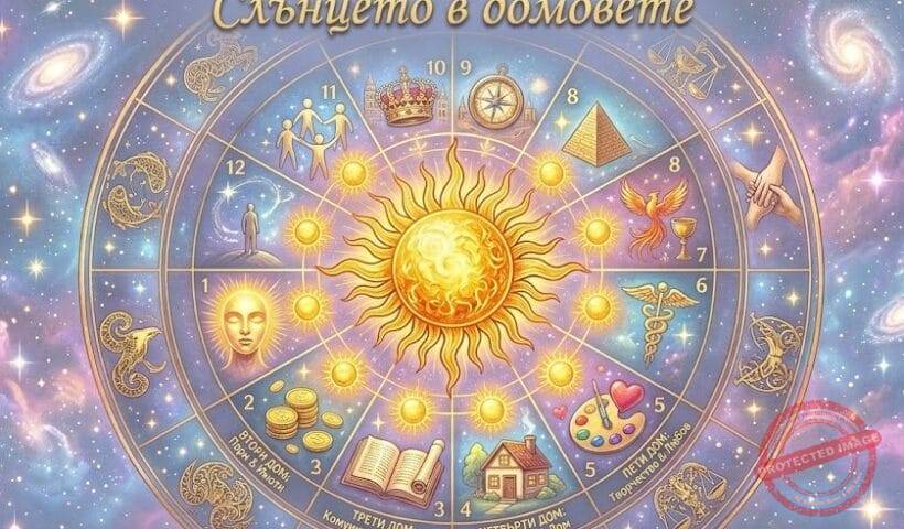 Слънцето в домовете