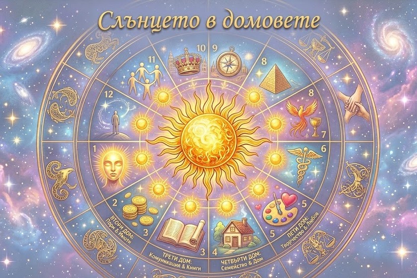 Слънцето в домовете