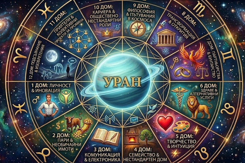 Уран в домовете