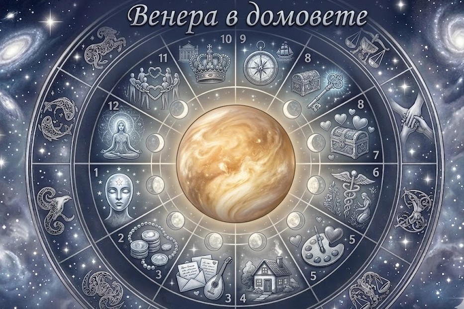 Венера в домовете